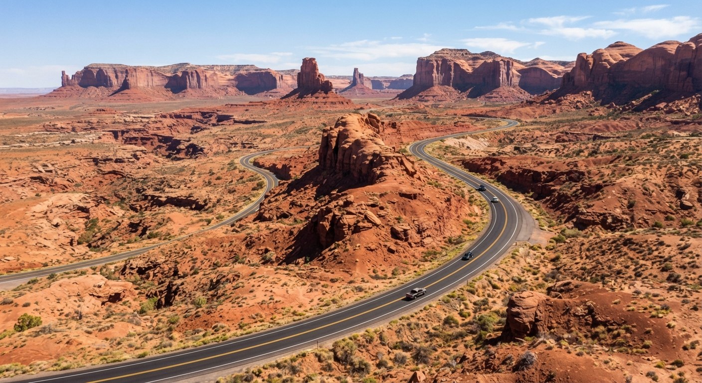 Contracted lanes across a multi-state region