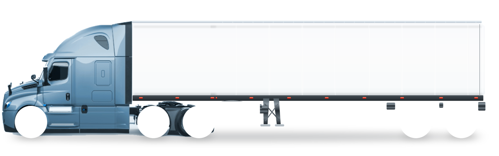 HAZO LOGISTICS LLC tractor and dedicated trailer